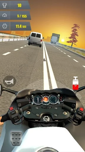Изображение игры: Moto Traffic Speed 3D