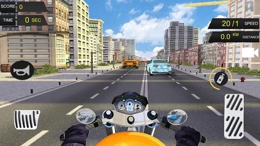Изображение игры: Speed Moto Rider