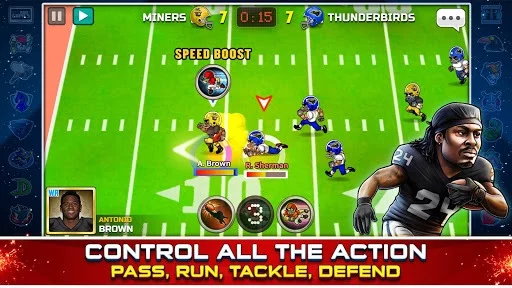 Изображение игры: Football Heroes Pro Online
