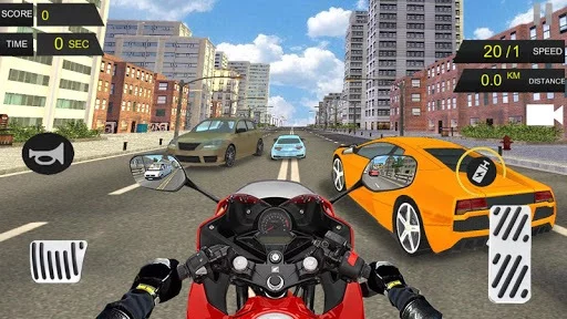 Изображение игры: Speed Moto Rider