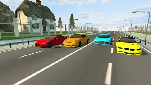 Изображение игры: Road Racing Car