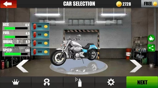 Изображение игры: Racing Moto Speed