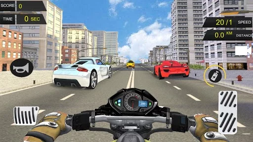Изображение игры: Speed Moto Rider