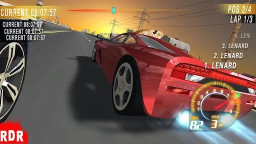 Изображение игры: Traffic Racing Driver
