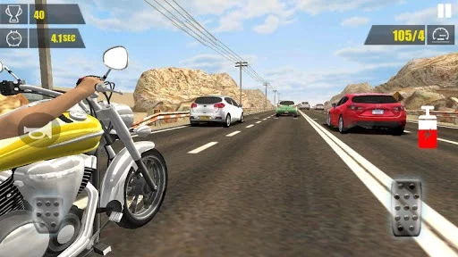 Изображение игры: Racing Moto Speed