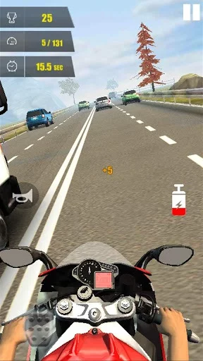 Изображение игры: Moto Traffic Speed 3D