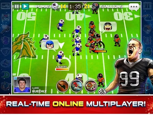 Изображение игры: Football Heroes Pro Online