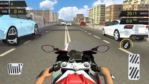 Изображение игры: Speed Moto Rider