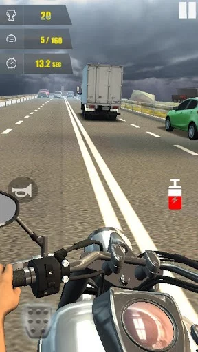 Изображение игры: Moto Traffic Speed 3D