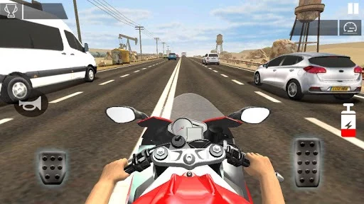 Изображение игры: Racing Moto Speed