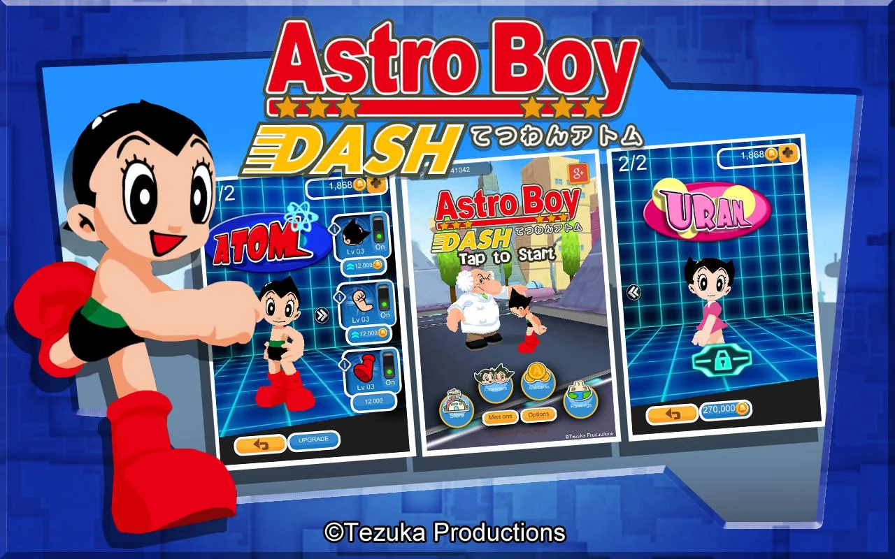 Изображение игры: Astro Boy Dash