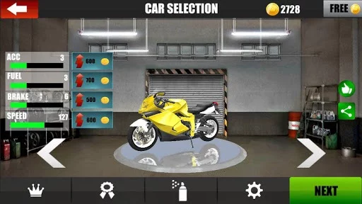 Изображение игры: Racing Moto Speed