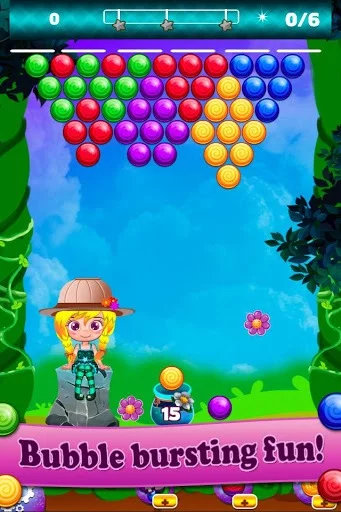Изображение игры: Cute Bubble Shooter