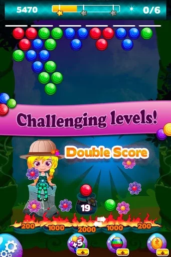 Изображение игры: Cute Bubble Shooter