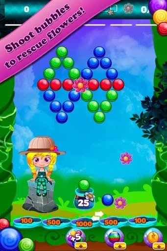 Изображение игры: Cute Bubble Shooter