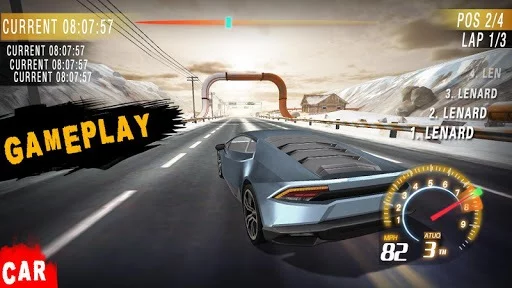 Изображение игры: Traffic Xtreme Racing
