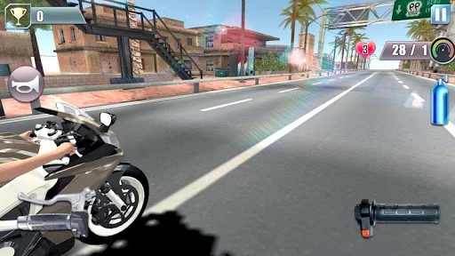 Изображение игры: Traffic Moto Race