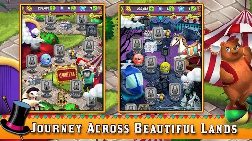 Изображение игры: Mahjong Magic: Carnival World Tour
