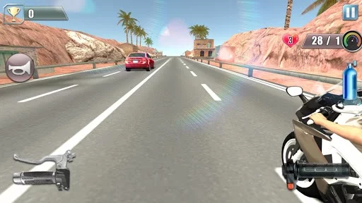 Изображение игры: Traffic Moto Race