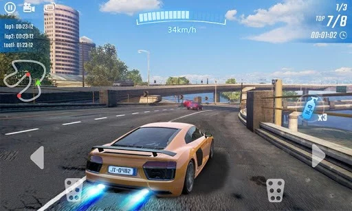 Изображение игры: Drift Car Traffic Racer
