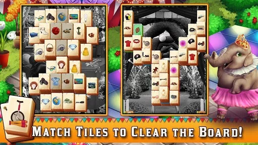 Изображение игры: Mahjong Magic: Carnival World Tour
