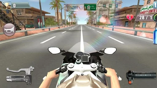 Изображение игры: Traffic Moto Race