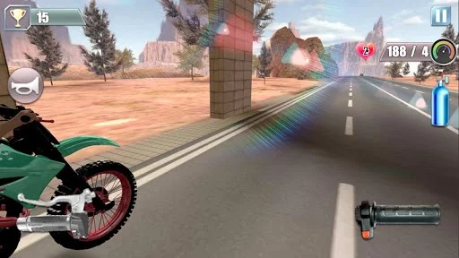 Изображение игры: Traffic Moto Race