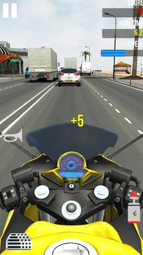 Изображение игры: Moto Speed Traffic Rider