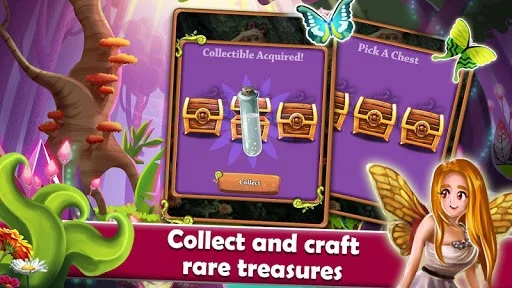 Изображение игры: Mahjong Magic Worlds: Journey of the Wood Elves