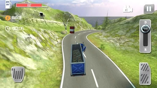 Изображение игры: Truck Driving 3D