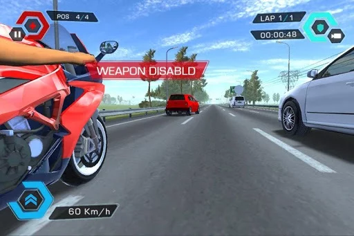 Изображение игры: Racing Moto City Speed Car
