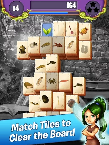 Изображение игры: Mahjong Mystery Adventure: Monster Mania