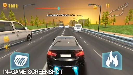 Изображение игры: Road Racer Car