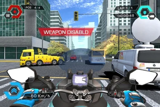 Изображение игры: Racing Moto City Speed Car