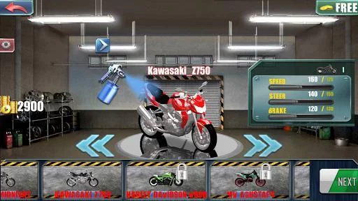 Изображение игры: Real Moto Rider Racing