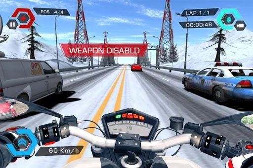 Изображение игры: Racing Moto City Speed Car