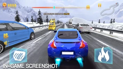 Изображение игры: Road Racer Car