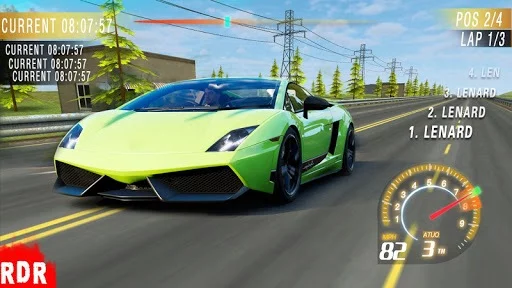 Изображение игры: Real High Speed Racing