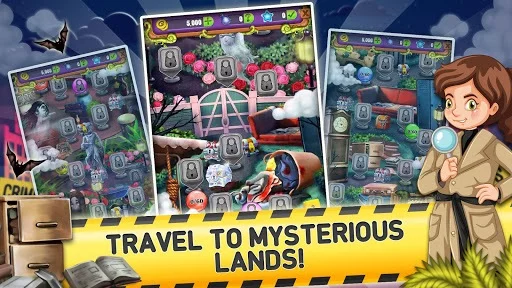Изображение игры: Mahjong Crime Scenes: Mystery Cases