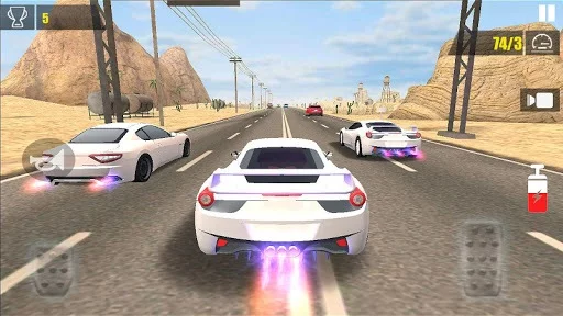 Изображение игры: Racing Car Traffic