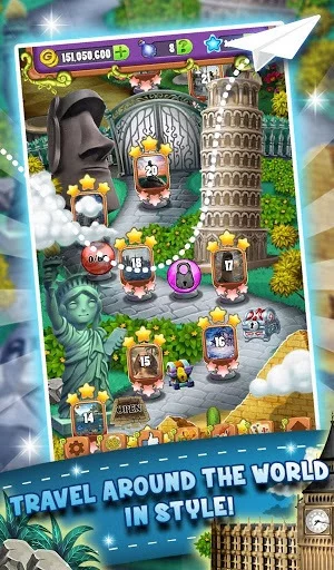 Изображение игры: Mahjong World Tour – City Adventures