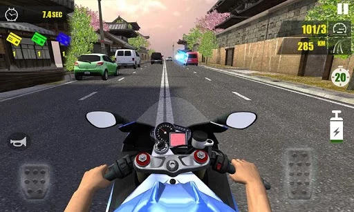 Изображение игры: Traffic Rider 3D