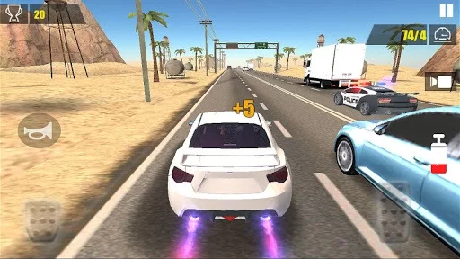 Изображение игры: Racing Car Traffic