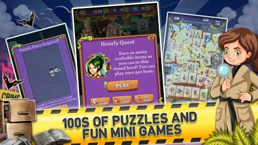 Изображение игры: Mahjong Crime Scenes: Mystery Cases
