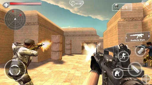Изображение игры: Shoot Strike Gun Fire