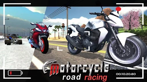 Изображение игры: Motorcycle Road Racing