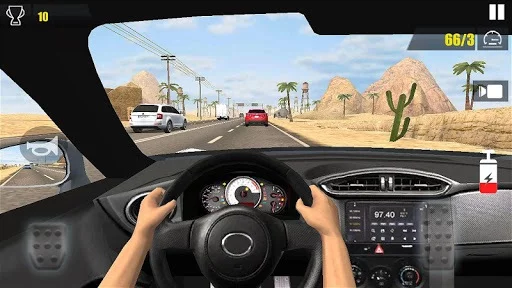 Изображение игры: Racing Car Traffic