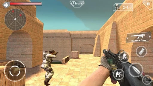 Изображение игры: Shoot Strike Gun Fire