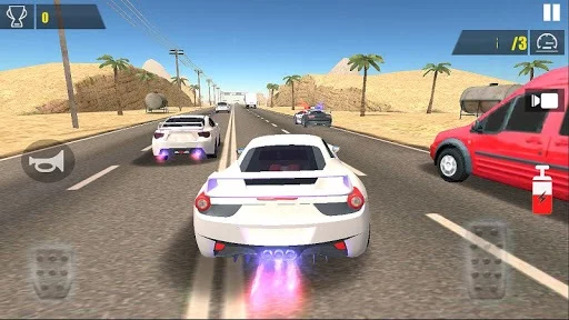 Изображение игры: Racing Car Traffic