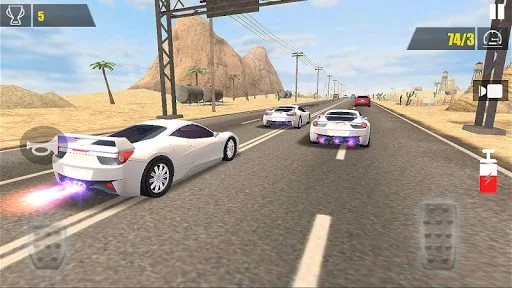 Изображение игры: Racing Car Traffic